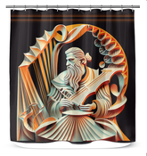 Jazz Jive Shower Curtain